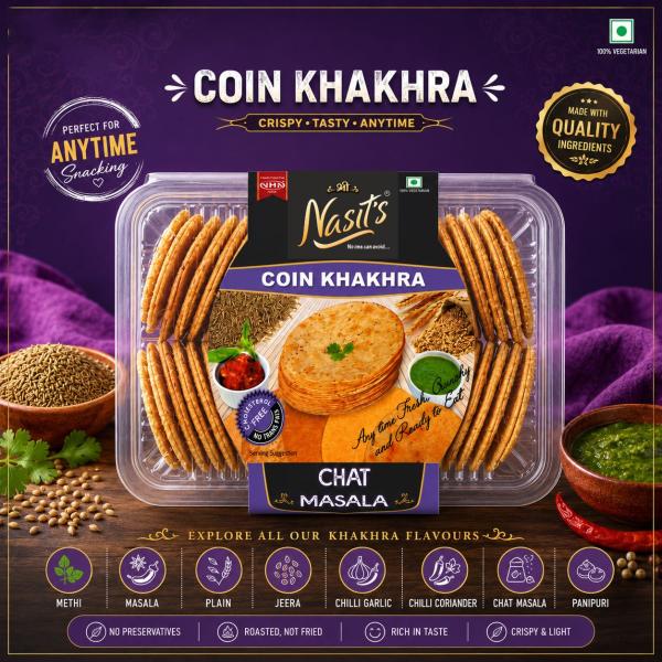 CHAT Masala Coin Khakhra